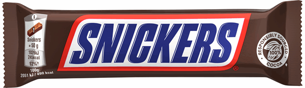 JASMINE Snickers Suklaapatukka 50G