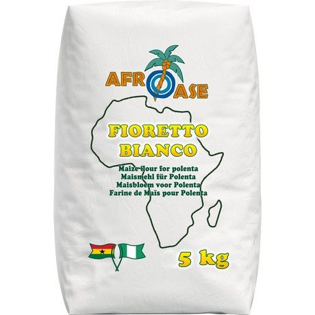AFROASE Corn Flour White Fioretto - Bot Bap 1 Kg
