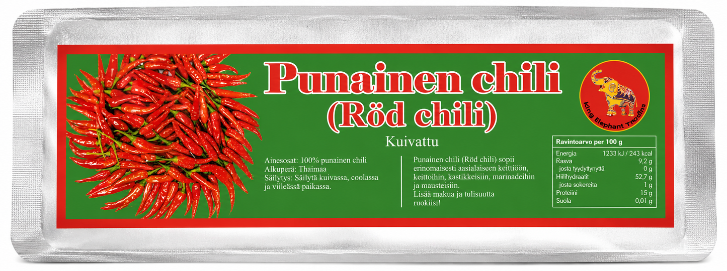 JASMINE Red Chili 400G