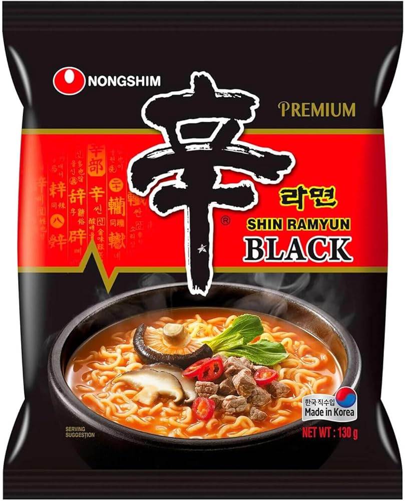 NONGSHIM Instant Noodles Shin Ramyun Black 130 G