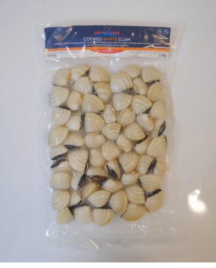 DAYSEADAY Cooked White Clam 40/60 1Kg