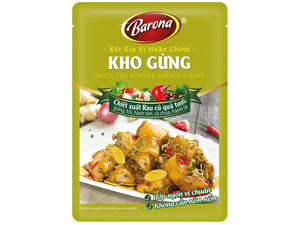 BARONA Sauce For Braised Ginger Dishes - Sot Ga Kho Gung 80G