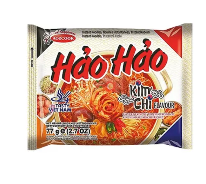 ACECOOK Instant Noodles Kimchi Haohao 74G