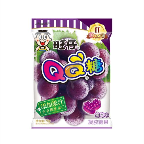 WANT WANT Qq Gummy Grape 70G