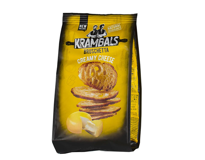 KRAMBALS Bruschetta Creamy Cheese Gold Snacks 70G
