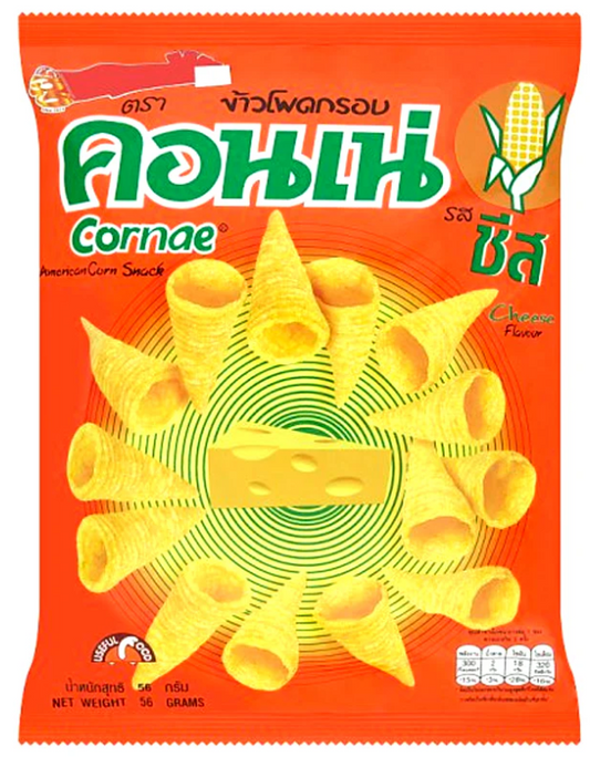 CORNAE American Corn Snack Cheese Flavour 56G