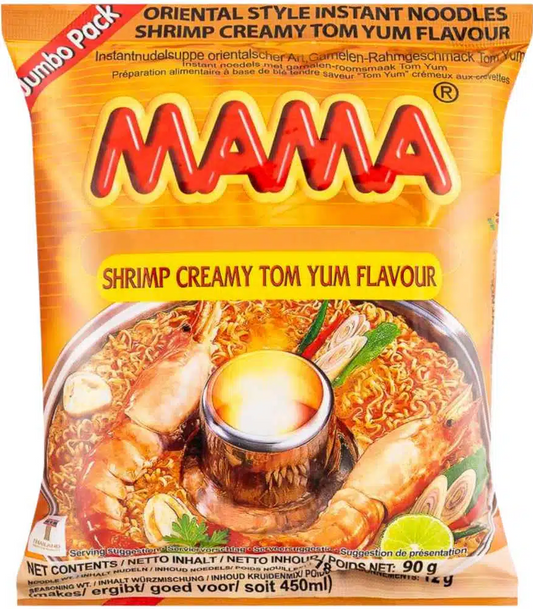 MAMA Instant Noodles Shrimp Creamy Tom Yum 90 G