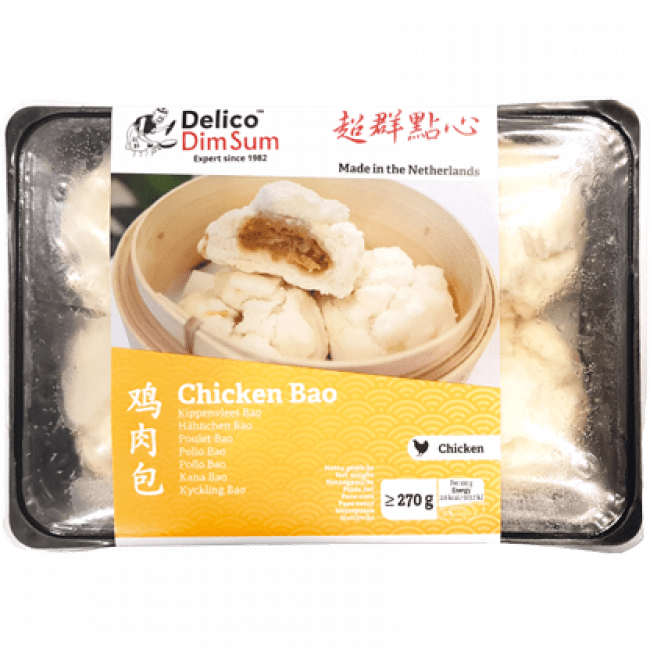 DELICO Chicken Bao 6 Pcs 270 G