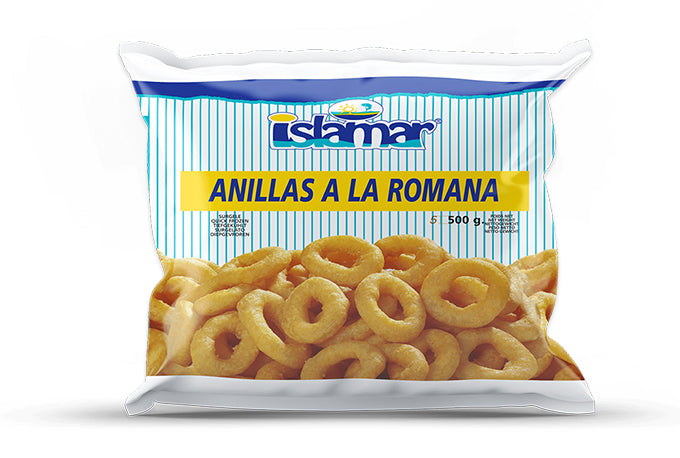 SQUID Rings Islamar Battered 21-29 Pcs/Bag 500 G
