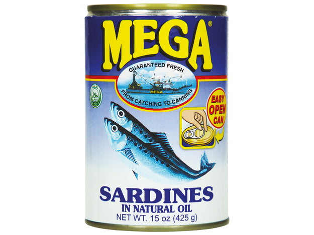 MEGA Sardines In Soy Oil  425G