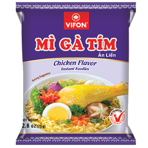 VIFON Instant Noodles With Chicken 75 G - Mi Ga Tim