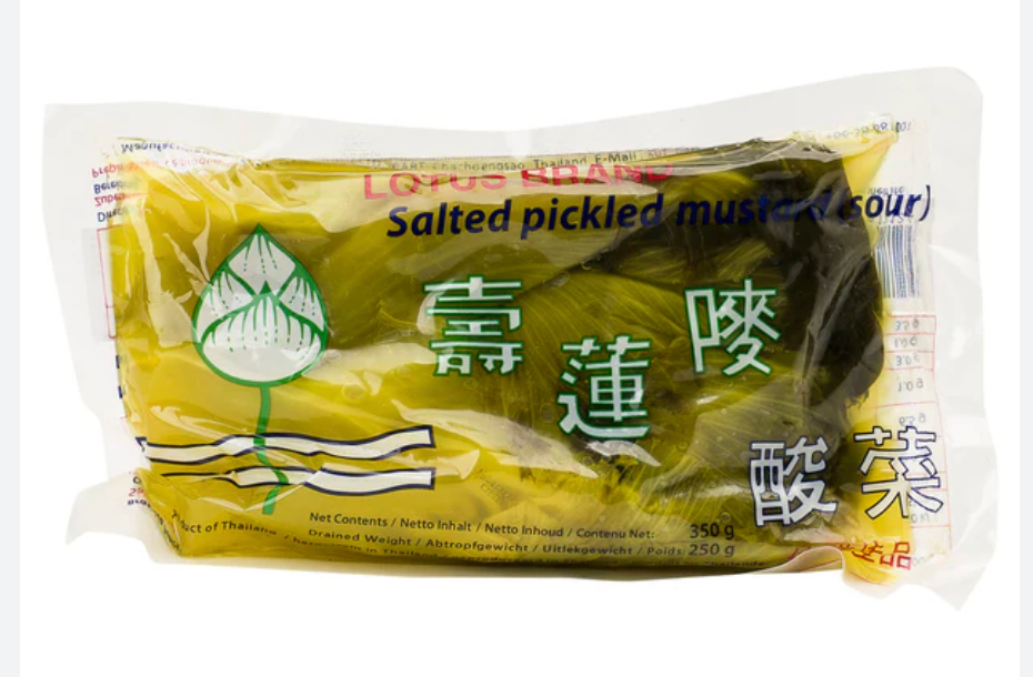 LOTUS Pickled Sour Green Mustard- Dua Chua 350G