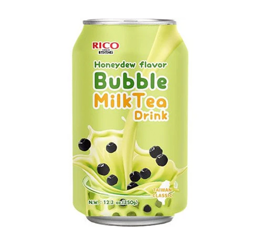 RICO Bubble Milk Tea Drink Honeydrew Melon 340Ml