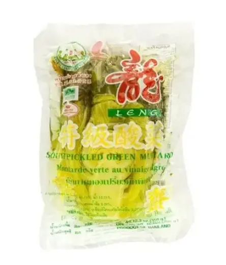 LENGHENG Pickled Sour Green Mustard 350G