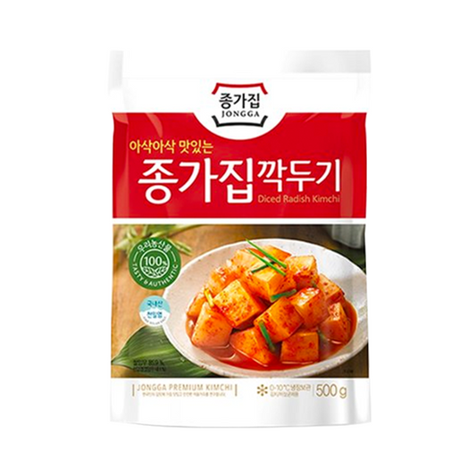 JONGA Cut Radish Kimchi 500G