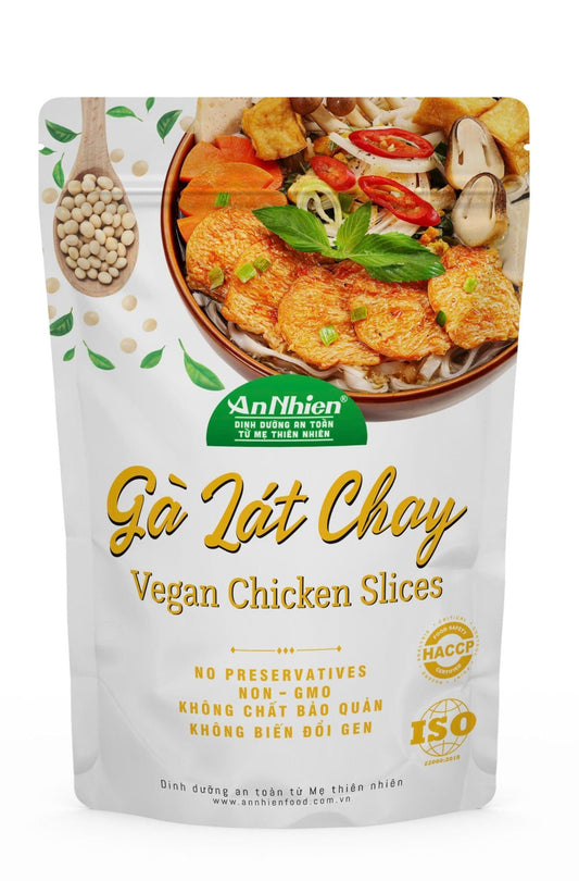 VN ANN Vegan Soy Chicken Slices / Ga Lat Chay 150G