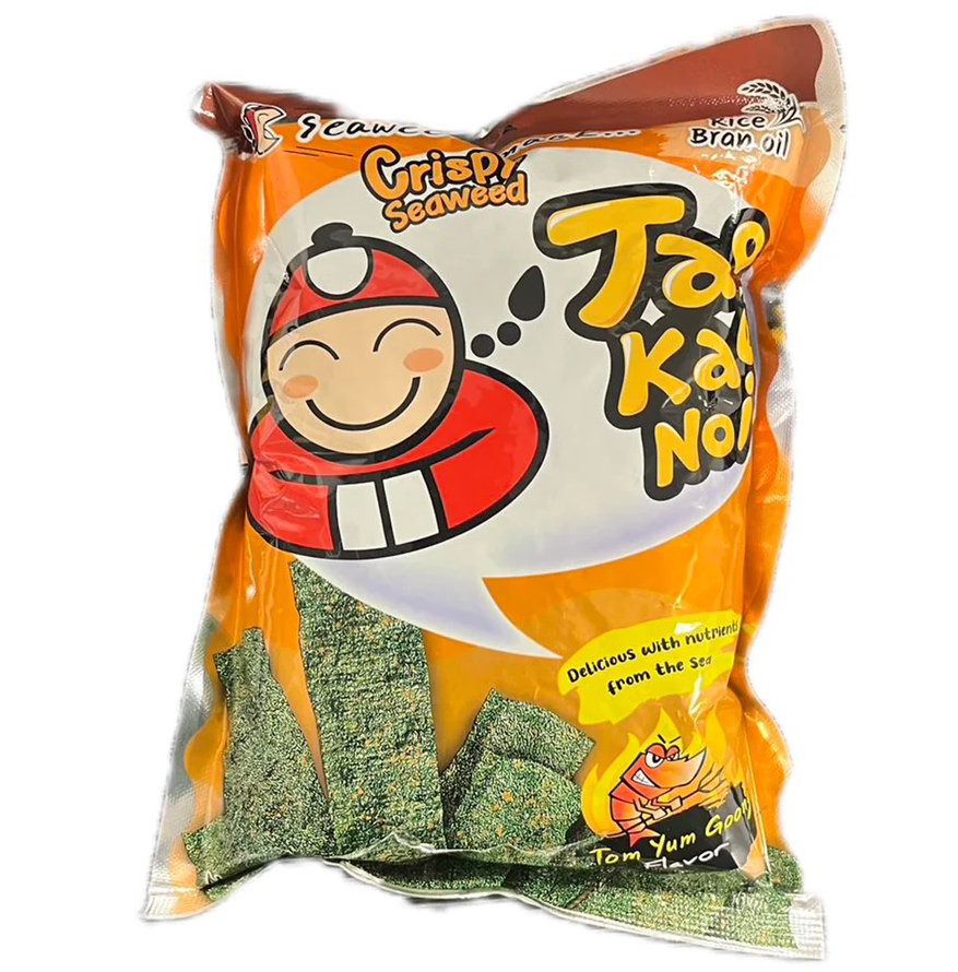 TAOKAENOI Crispy Seaweed Snack Tom Yum Flavour 32G