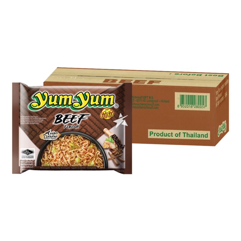 YUM YUM Instant Noodles Beef  60G