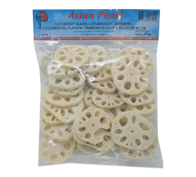 ASIAN PEARL Lotusroot Slices 4-7Cm - Cu Sen 500G