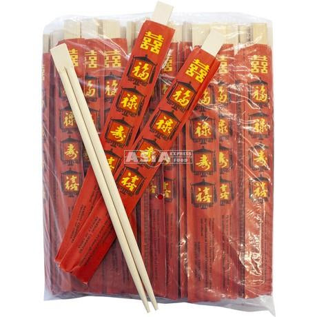 JASMINE Chopsticks 23Cm Red Envelope 100 Pairs