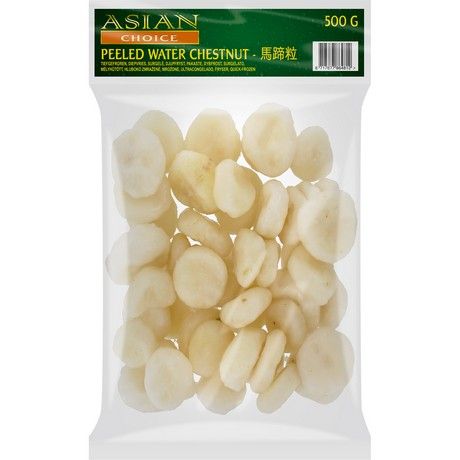 ASIAN CHOICE Water Chestnuts Peeled - Cu Nang 500G