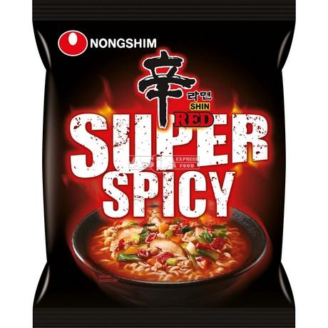 NONGSHIM Instant Noodles Shin Red Super Spicy 120 G