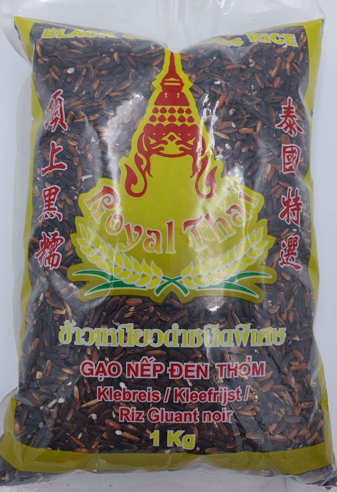 ROYAL THAI Black Glutinous Rice 1Kg