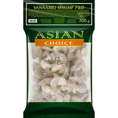 ASIAN CHOICE Vannamei Shrimp P&D 26/30 1 Kg