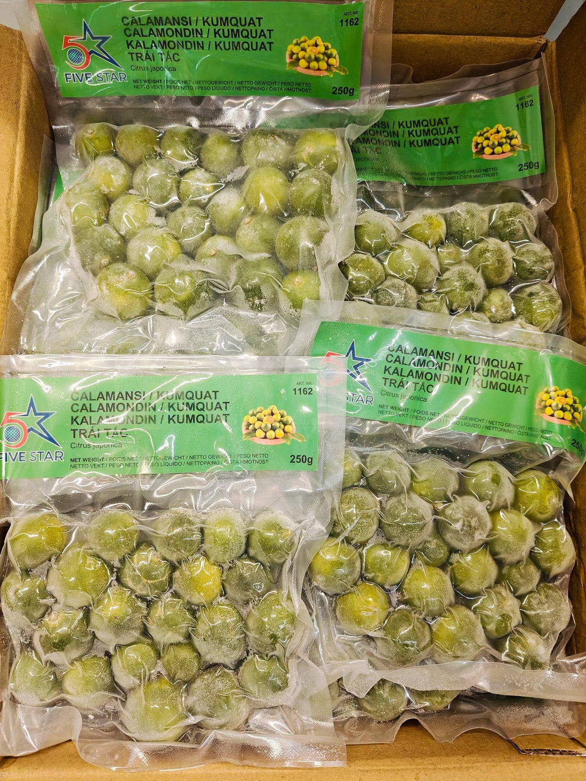 FIVE STAR Frozen Kumquat / Tac 250G