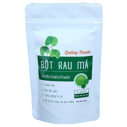 JASMINE Vn Qt Centella Asiatica Powder (Bot Rau Ma) 100G