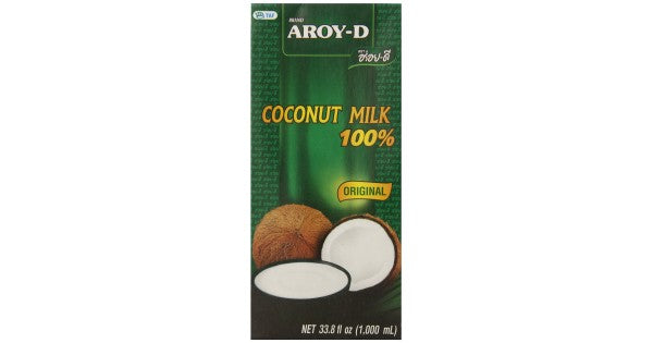 AROY-D Coconut Milk Uht 19% Fat 1Ltr