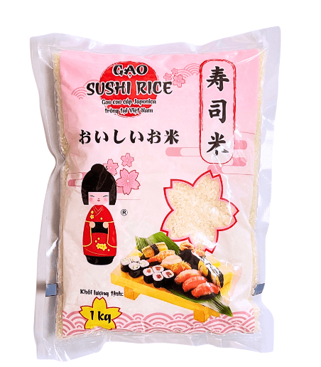 AKJ Sushi Rice 1Kg - Gao Sushi