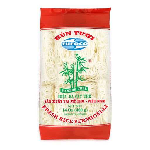 BAMBOO TREE Rice Vermicelli - Bun 8Pcs 400 G