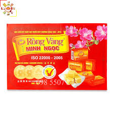 MINH NGOC Mungbean Cake 310G - Banh Dau Xanh