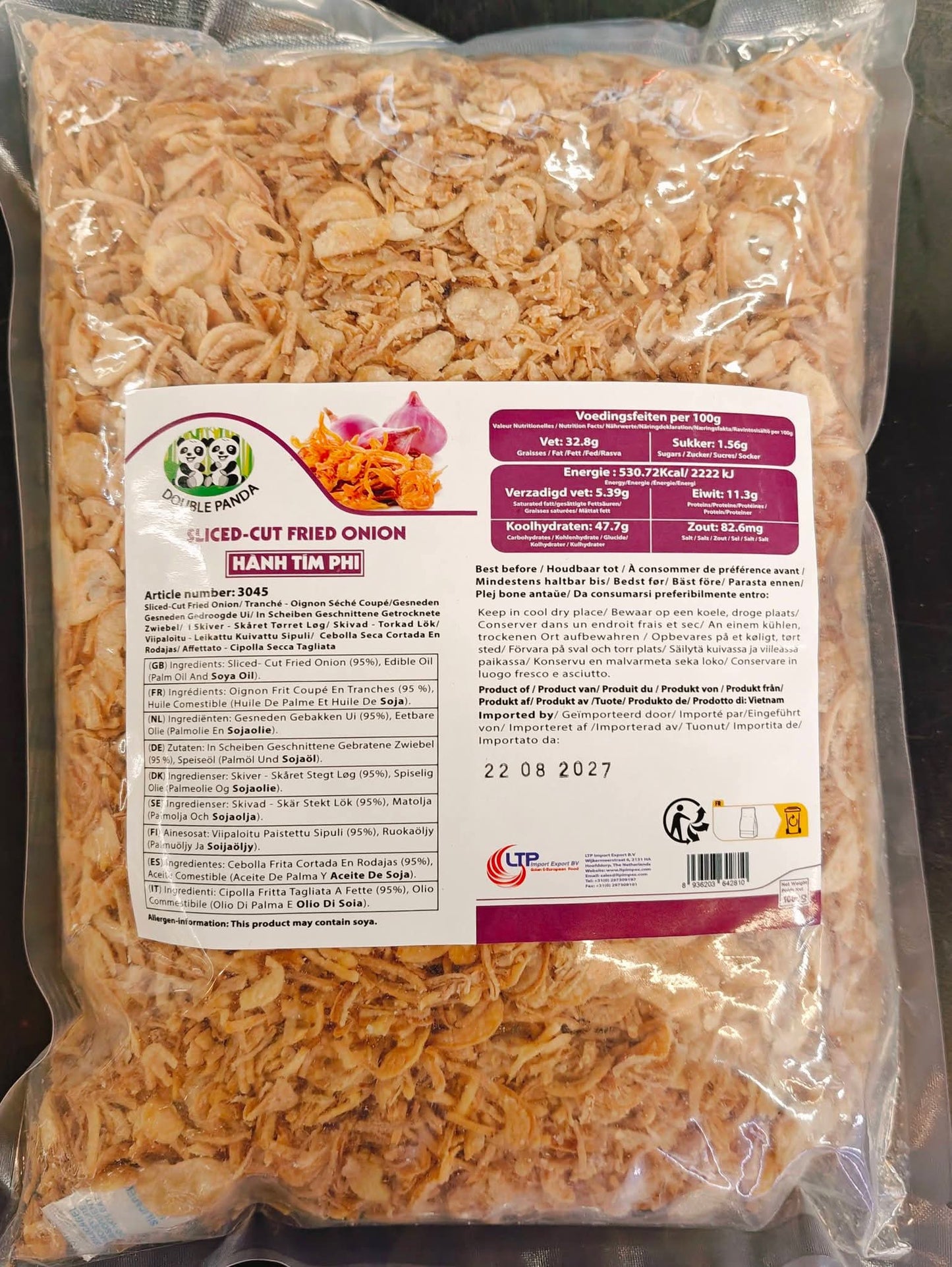 DOUBLE PANDA Fried Onion - Hanh Phi VN 1Kg