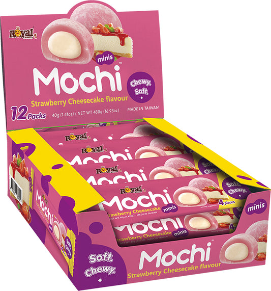 ROYAL FAMILY Mochi Mini Strawberry Cheese Cake 40G
