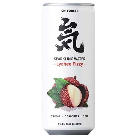 GENKI Forest Zero Sugar Sparkling Water Lychee 330Ml