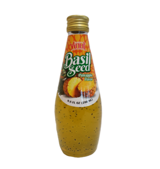 JASMINE Vn Basil Seed Drink Pineapple/ Dua (Thom) 290Ml
