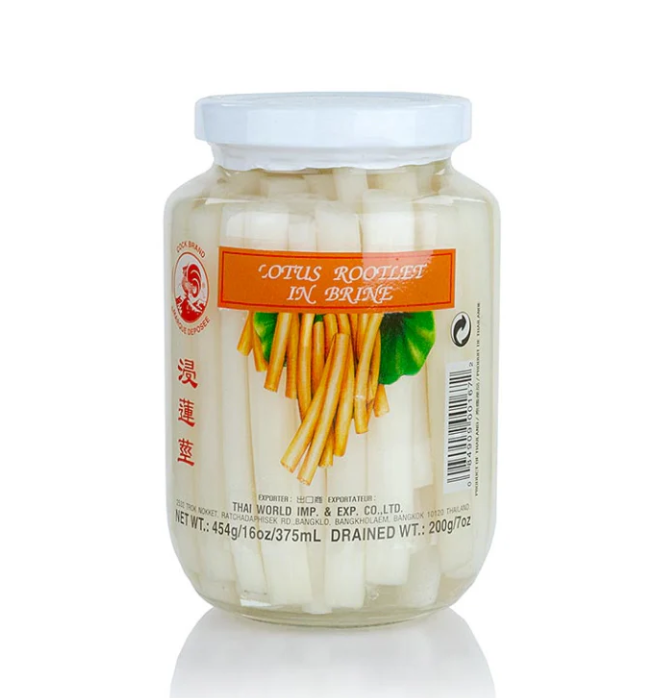 COCK THAILAND Lotus Rootlets In Brine - Ngo Sen 454G