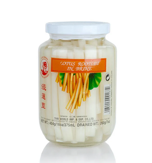 COCK THAILAND Lotus Rootlets In Brine - Ngo Sen 454G