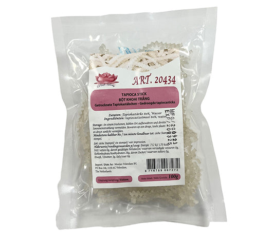 PINK LOTUS Dried Tapioca Sticks - Bot Khoai 100G