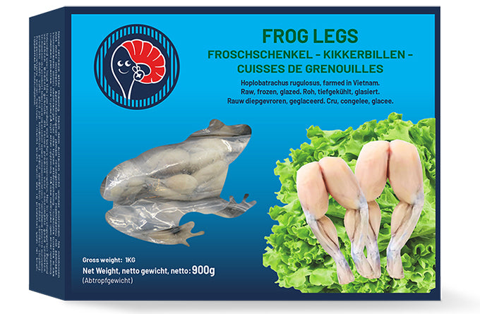 MOOIJER Frog Legs Raw 6/8 (Pcs/Lb) 1 Kg