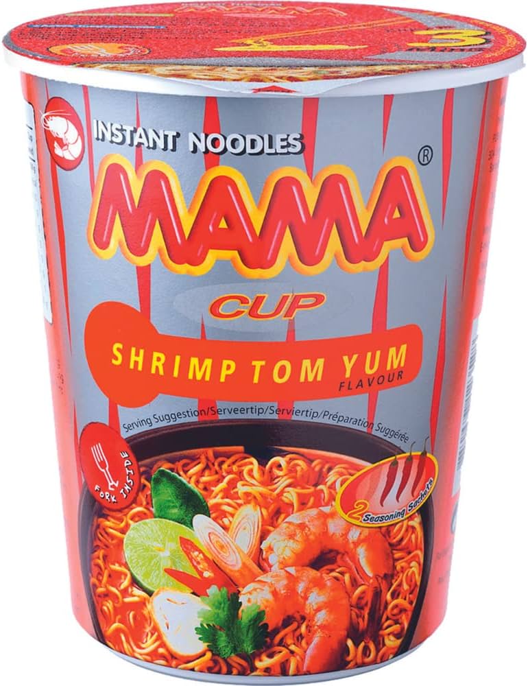 MAMA Instant Noodles Shrimp Cup 70 G