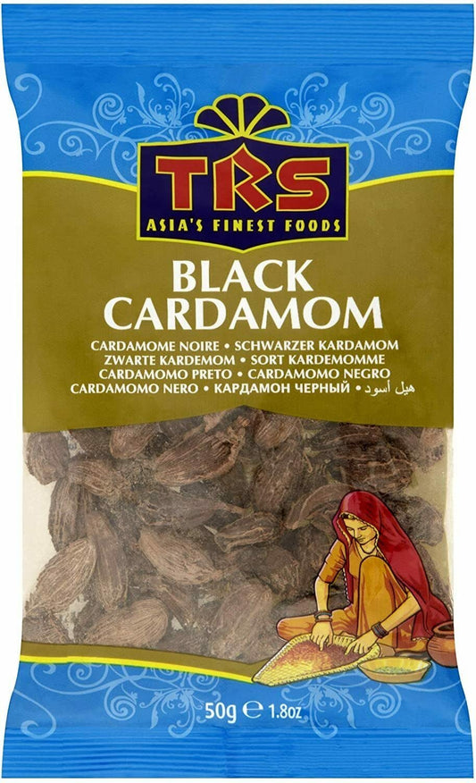 TRS Cardamom Moti Elaichi Large 50 G