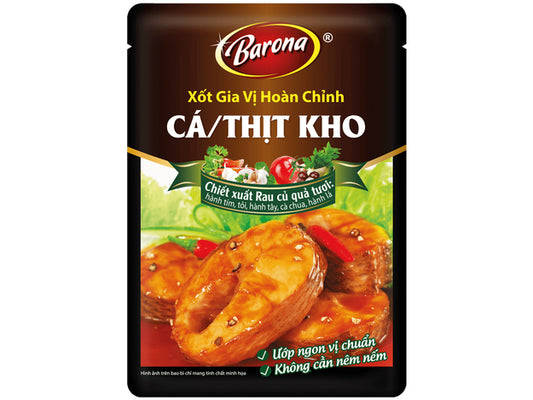 BARONA Seasoning Simmered Fish/Pork - Gia Vi Thit/Ca Kho 80G