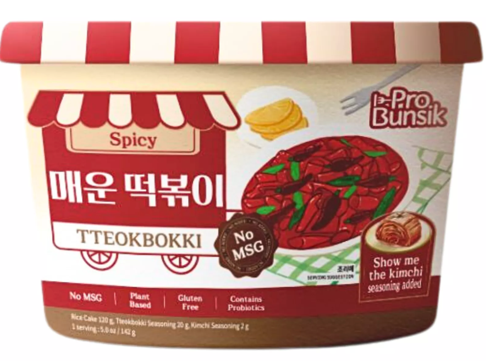 JASMINE Probunsik Tteokbokki Spicy (Bowl) 142G