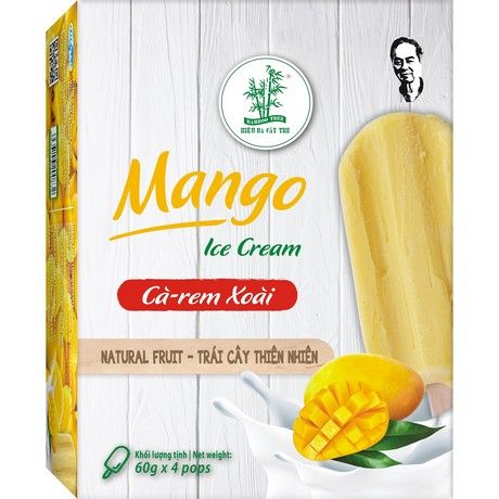 BAMBOO TREE Ice Bar Mango 4X60G