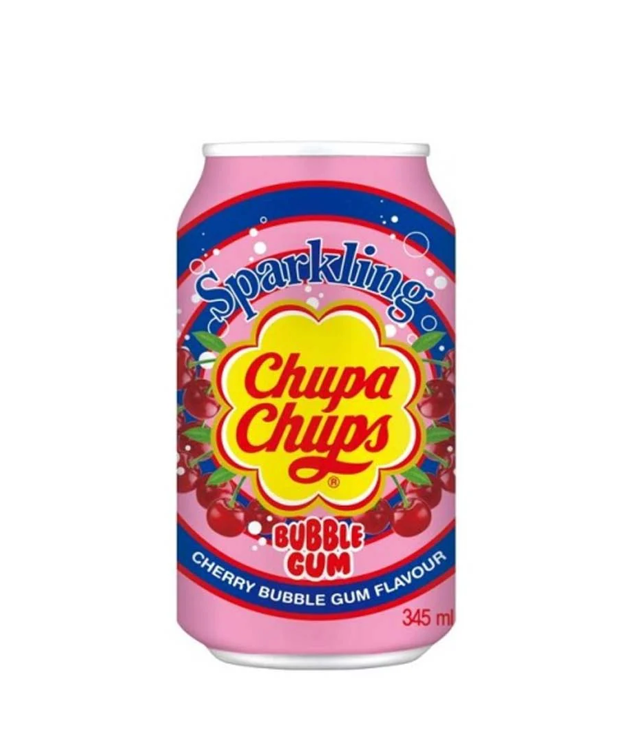 CHUPA CHUPS Drink Bubble Gum Cherry 345Ml