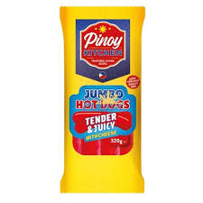 PINOY KITCHEN Jumbo Hot Dogs With Cheese 320G