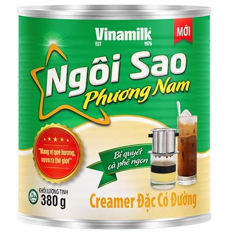 VINAMILK Creamer Condensed & Sweetened Milk - Sua Dac Ngoi Sao 380G